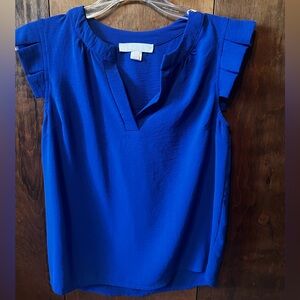 Monteau Royal Blue Women's Blouse